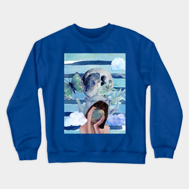 Caos Crewneck Sweatshirt by Magirasol